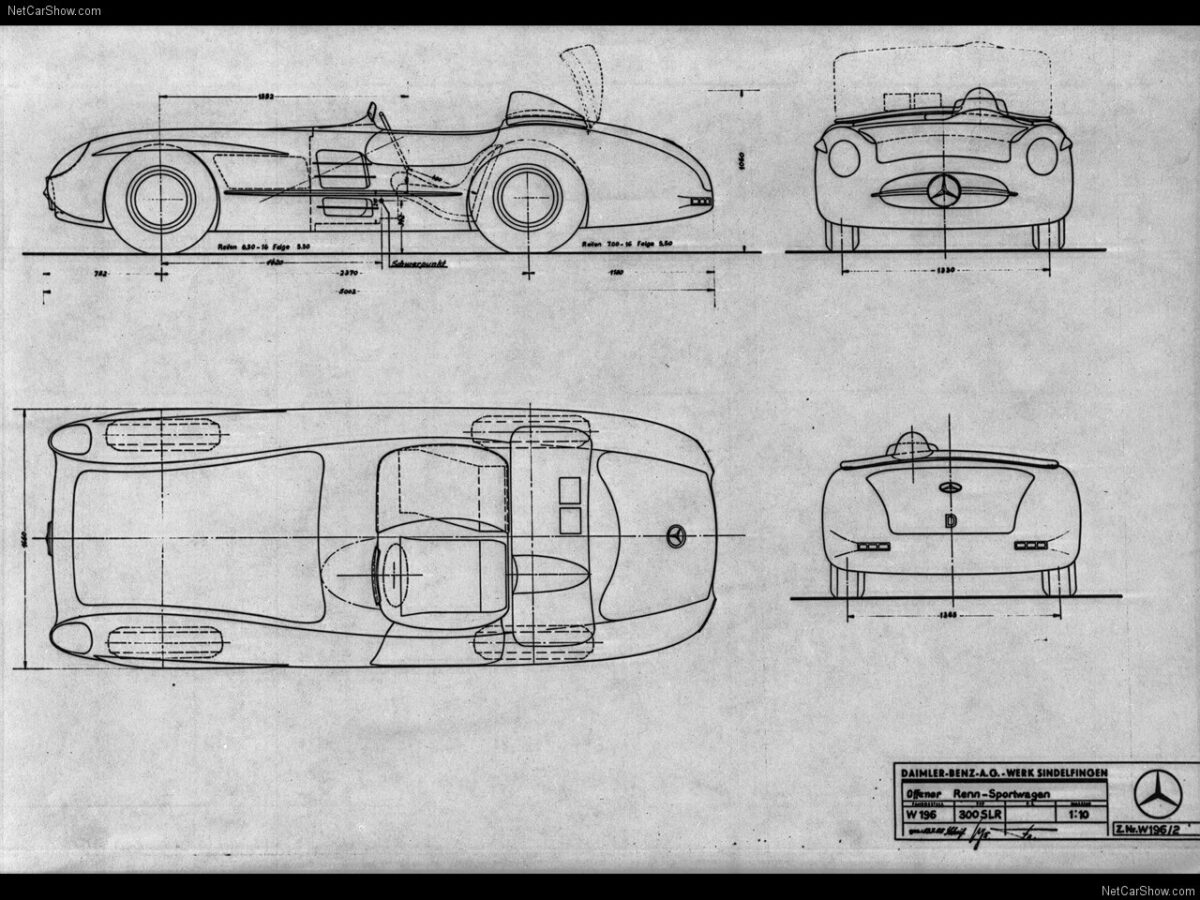 1955 Mercedes-Benz 300 SLR heritage
