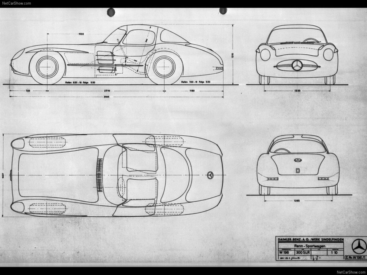 1955 Mercedes-Benz 300 SLR heritage